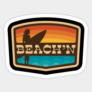 Beach'n Sticker